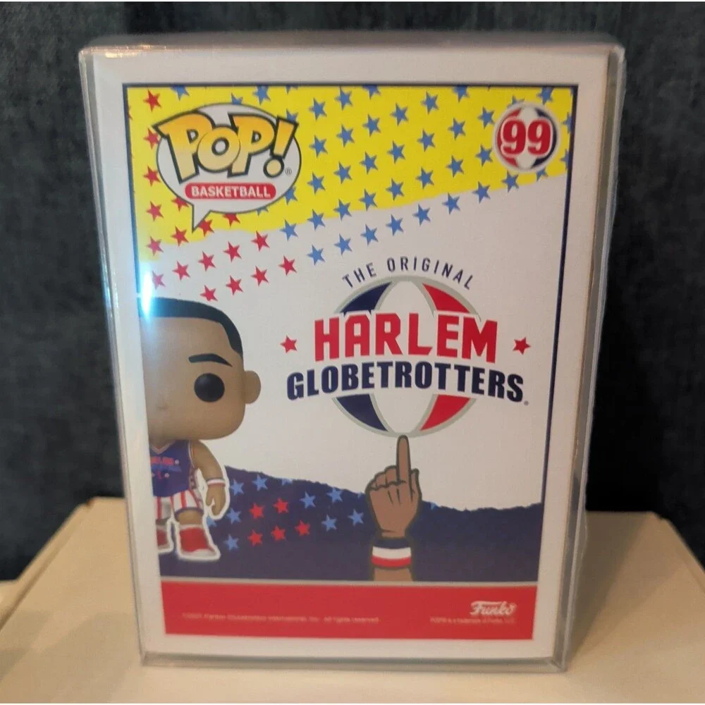Funko Pop 99 Harlem Globetrotters Basketball Vinyl NIB  with Protector